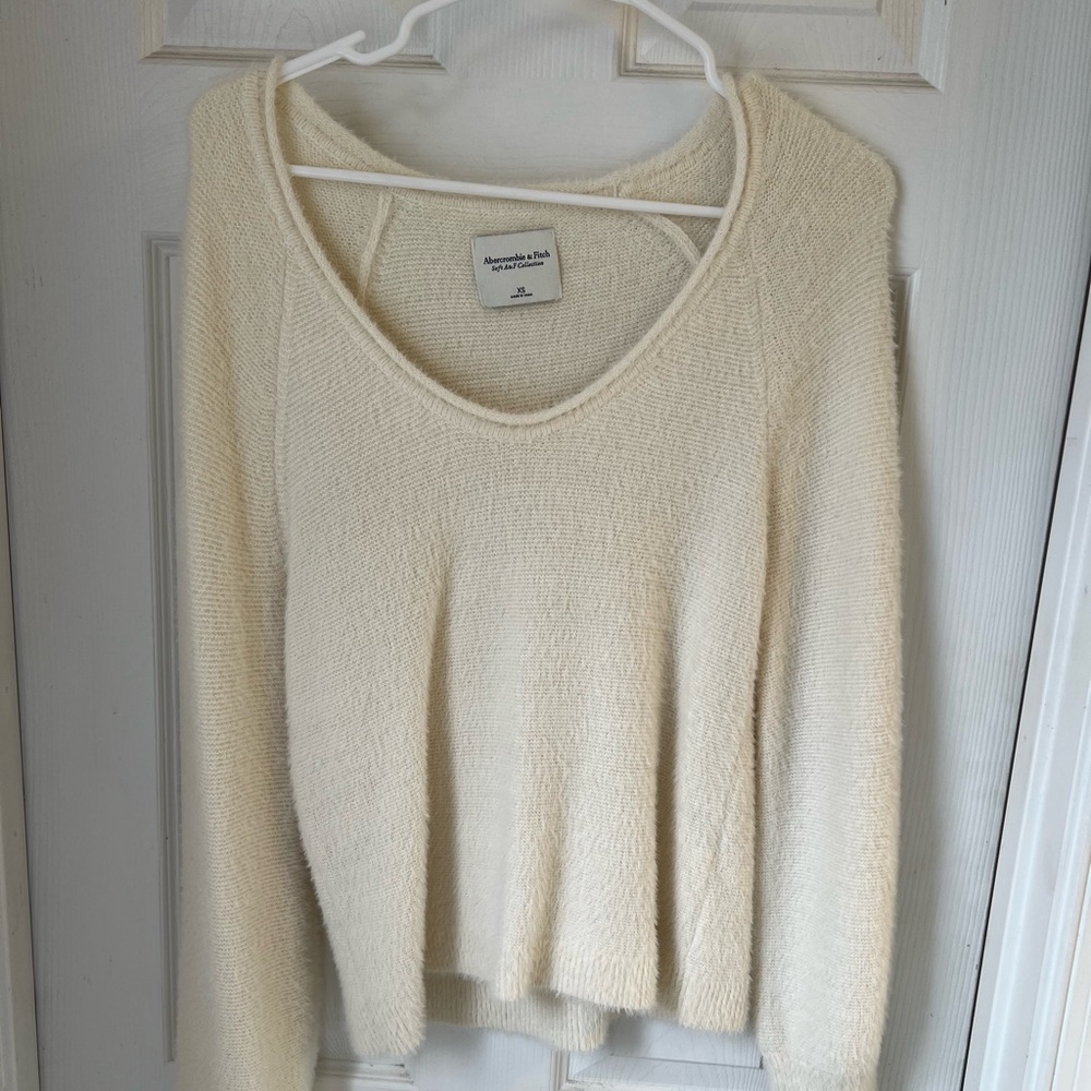 Abercrombie eyelash sweater